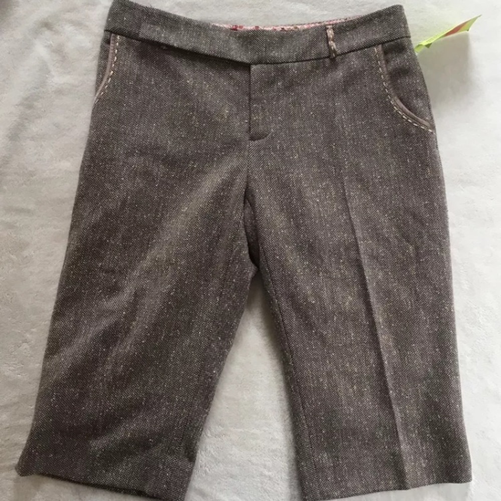 Rebecca Taylor tweed Bermuda shorts work career